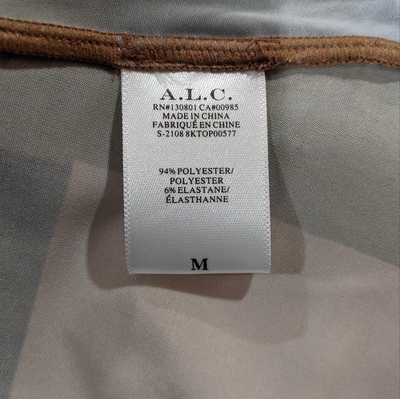 A.L.C.James Top Color: Ganache Multi M NWT - Picture 11 of 13